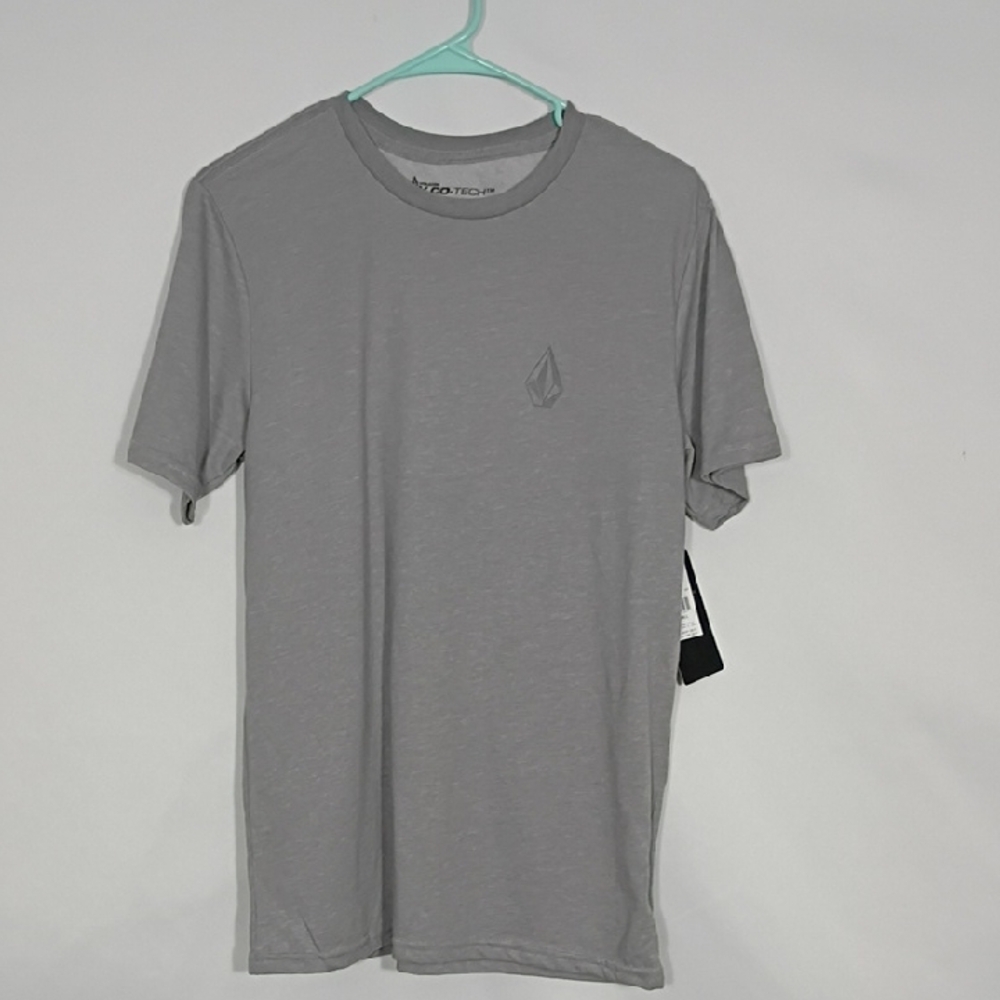 NWT Volcom Stone Tech Short Sleeve Shirt Quick Drying Mens Size Small V.Co-tech